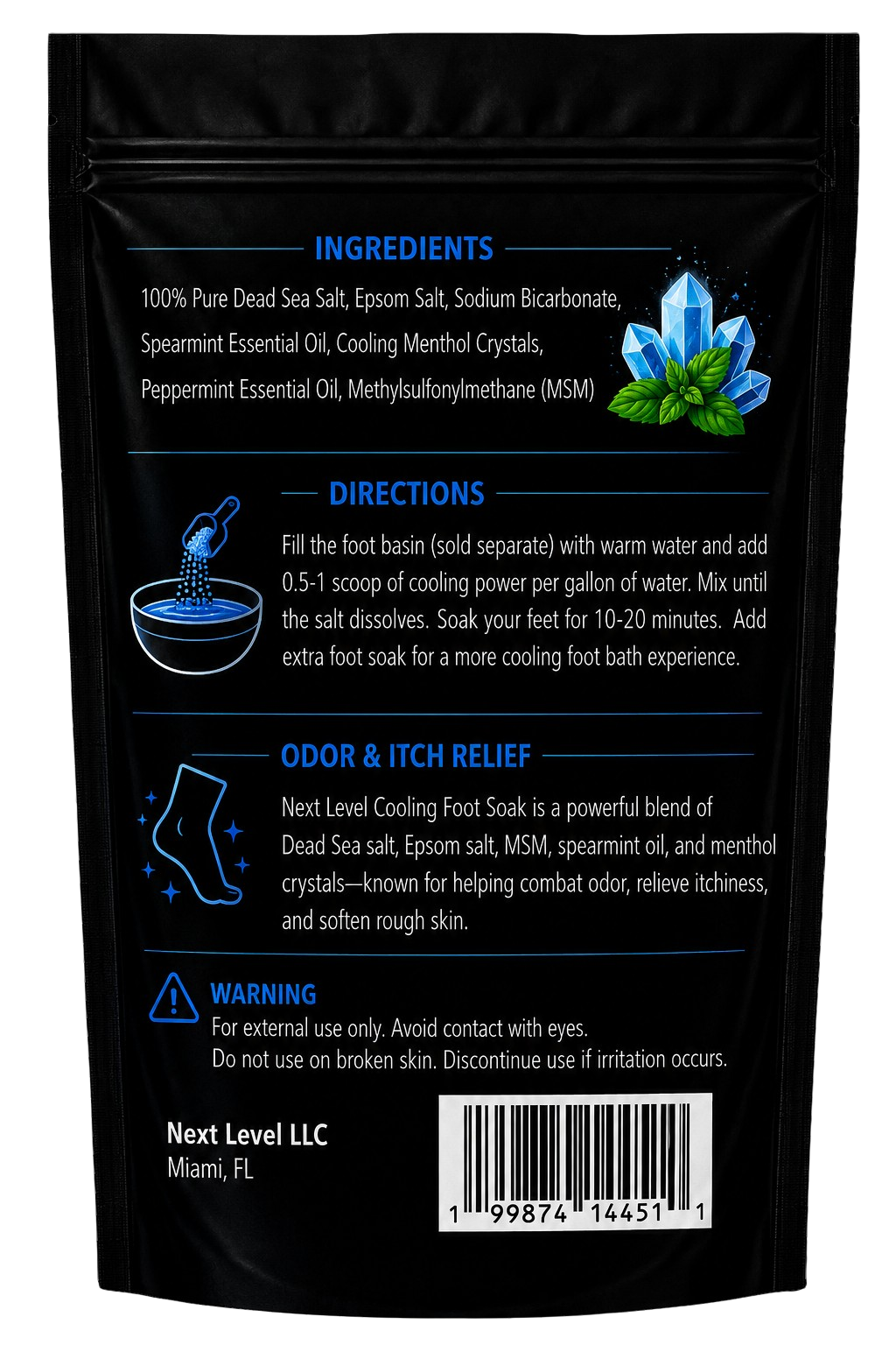 FrostPeak Spearmint Foot Soak